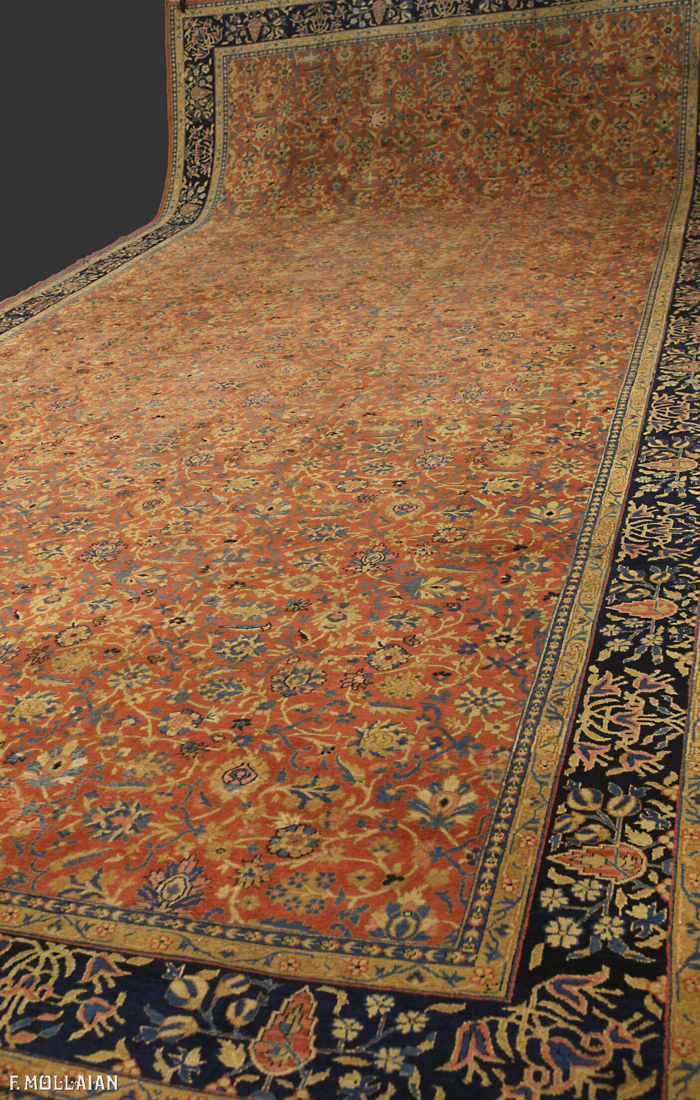 Antique Persian Tabriz Carpet n°:85607770